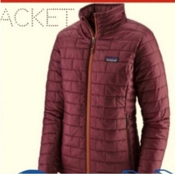 NWT PATAGONIA ROSEHIP NANO PUFF JACKET